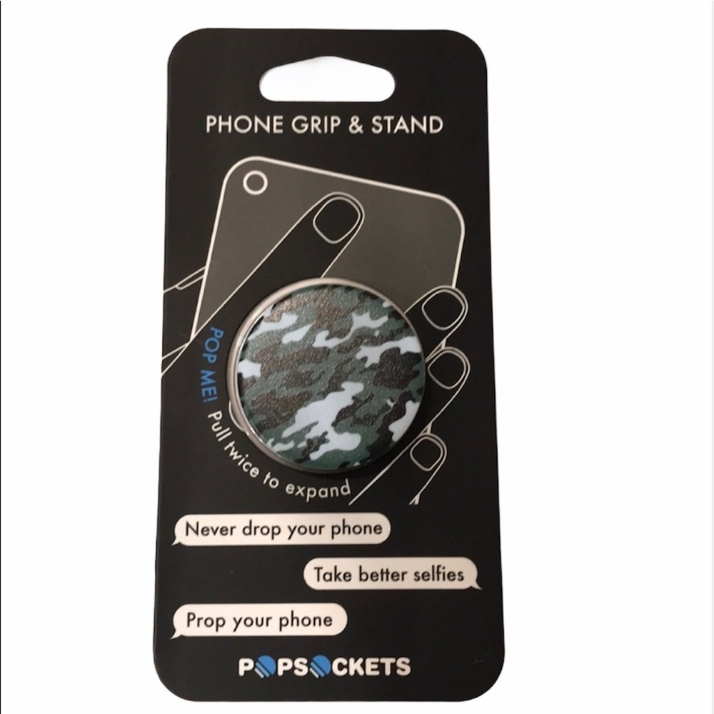NWT 🏷️ | POPSOCKETS | Green Camo PopSocket One Size